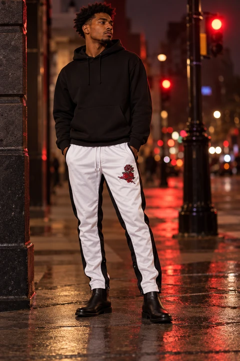 Love Hurts Joggers (White)