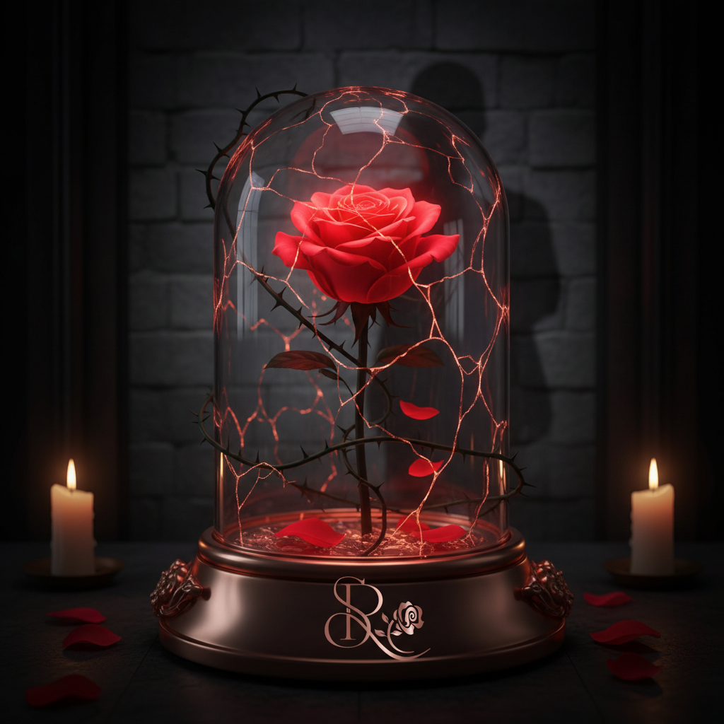 Love Hurts Collection — enchanted rose under glass