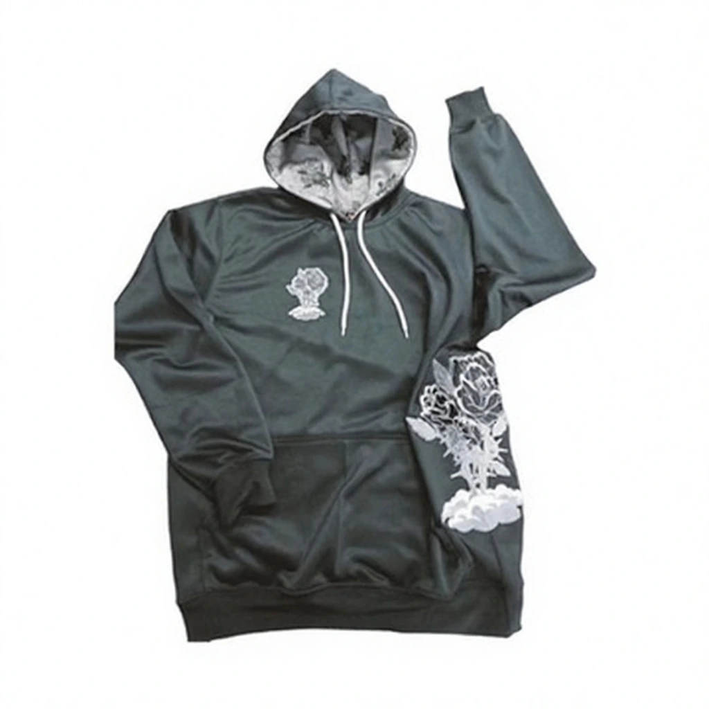 BLACK Rose Hoodie &mdash; Signature Edition