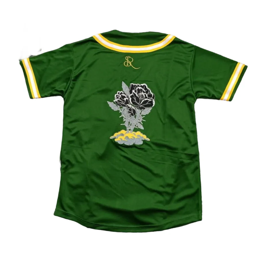 BLACK is Beautiful Jersey Series: 5. Baseball Classic (Last Oakland) — back view