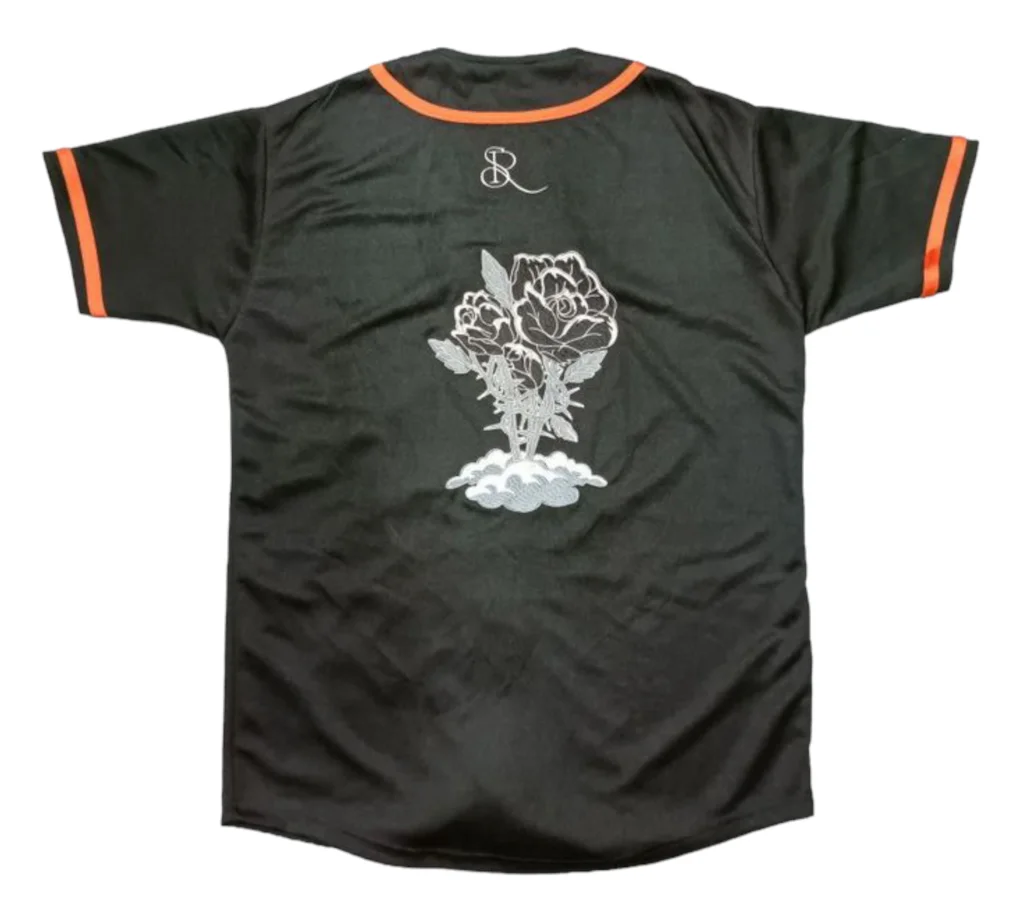 BLACK is Beautiful Jersey Series: 0. Baseball Classic (Giants) — back view