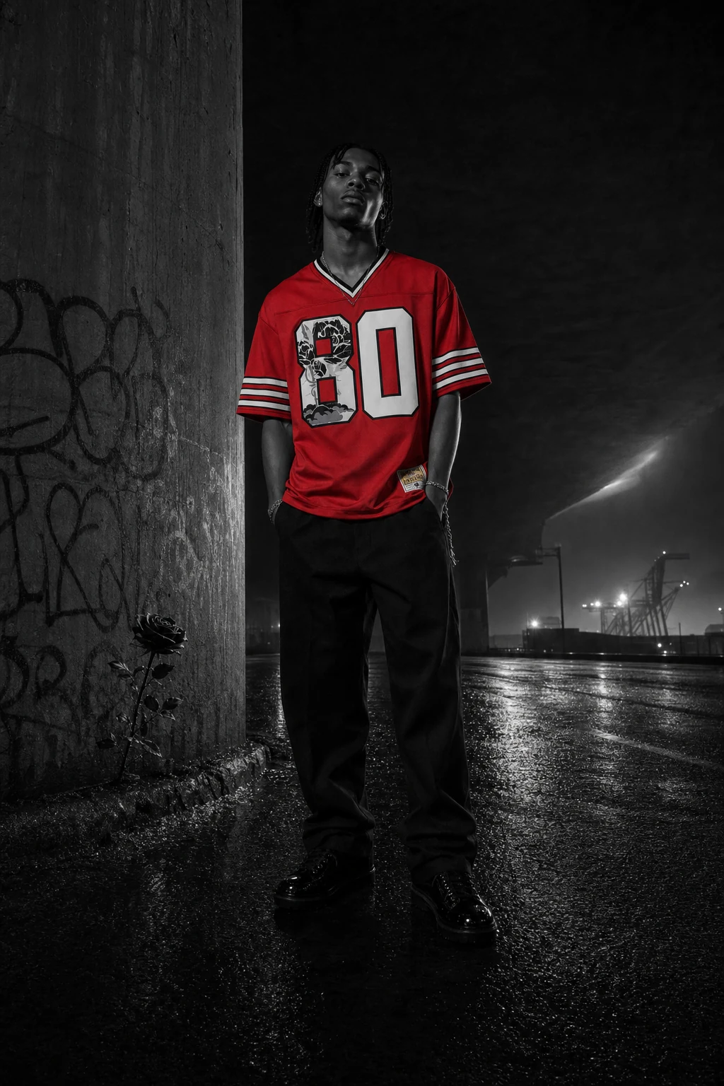 BLACK is Beautiful Jersey Series: 1. SF Inspired (Football) — front